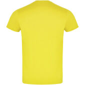 Atomic kortärmad unisex T-shirt - Gul - XS