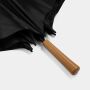 Golfparaplu RAINDROPS zwart