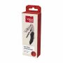 Vacu Vin Waiter’s Corkscrew Push Large kelnersmes - zwart