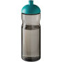 H2O Active® Eco Base 650 ml sportfles met koepeldeksel - Charcoal/Aqua