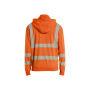 Sweatshirt met afneembare capuchon High Vis