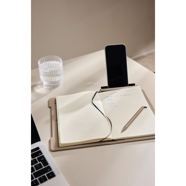 VINGA Baltimore RCS 4-in-1 nachfüllbares Notizbuch, greige VINGA Baltimore RCS 4-in-1 nachfüllbares Notizbuch, greige