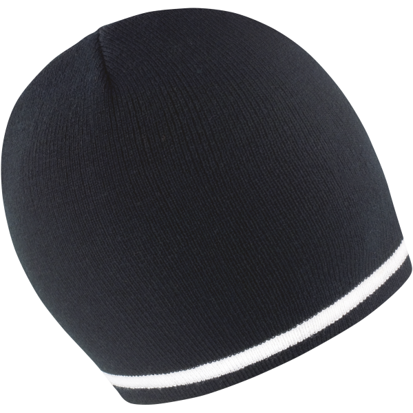 National Beanie Black / White One Size National Beanie Black / White One Size