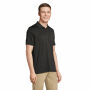 PITCHER - PITCHER UNISEX POLO - M - Zwart