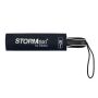STORMaxi - Arodynamische opvouwbare stormparaplu - Handopening - Windproof -  90 cm - Marine blauw