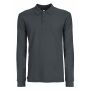 BS Evolution Polo Dames Lange Mouw - Donkergrijs