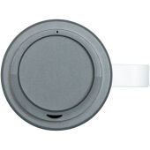 Americano® grande 350 ml geïsoleerde beker - Grijs/Wit