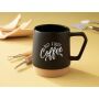 Bellini Mug Black 330 ml mok - zwart