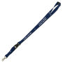 Lanyards - 1 kleur bedrukt met trigger clip, veiligheids clip & plastic buckle 20 mm blauw