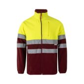 Bordeaux rood / Geel