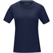Azurite dames T-shirt met korte mouwen biologisch textiel - Marineblauw - S