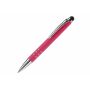 Balpen stylus metaal - Donker Roze