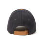 VINGA Bosler AWARE™ recycled canvas cap, zwart