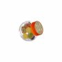 Micro glazen potje 50 ml, gevuld met snoep