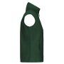 Bodywarmer van microfleece dames forest green L
