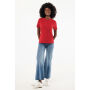 IQONIQ Brett gerecycled katoen t-shirt, rood (XL)
