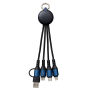 6-in-1 oplaadkabel met licht REEVES-PUHALANI II - blauw