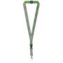 Afneembare polyester keycord met reflecterende overlay