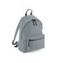 RECYCLED BACKPACK, PURE GREY, One size, BAG BASE