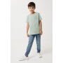Iqoniq Koli kids lichtgewicht gerecycled katoen t-shirt, iceberg green (1314)