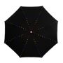 Falcone - LED paraplu - Automaat - Windproof -  104 cm - Zwart