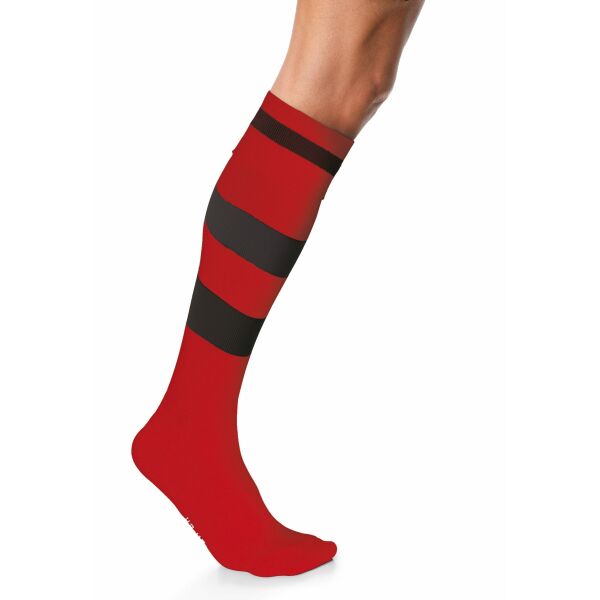 Hoop sports socks Dark Royal Blue / Sporty Red 47/50 EU Hoop sports socks Dark Royal Blue / Sporty Red 47/50 EU