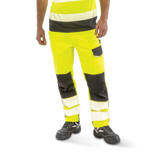 Safe-Guard gerecyclede veiligheidsbroek Fluorescent Yellow 3XL Safe-Guard gerecyclede veiligheidsbroek Fluorescent Yellow 3XL