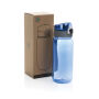 Yide RCS Gerecyclede PET lekvrije afsluitbare fles 600ml, blauw