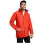 Europa unisex geïsoleerd jack - Rood - M