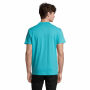 SPRING II - SPRING II HEREN Polo 210g - L - Atolblauw