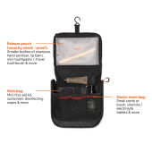 Nordic Drift Trail RCS toiletry bag 3L, zwart, oranje