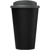 Americano® Eco 350 ml gerecyclede drinkbeker - Zwart/Grijs Americano® Eco 350 ml gerecyclede drinkbeker - Zwart/Grijs
