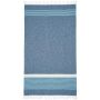 Citizen Green Seabeach fouta 100 x 180 cm - Marineblauw