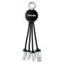 3-in-1 oplaadkabel met licht REEVES-PUHALANI