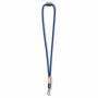 Polyester koord-keycord met bamboe plaatje