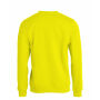Basic R/N Sweater Vis Yellow XXL