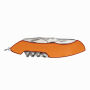 ALL TOGETHER - 11 piece multifunctional tool orange ALL TOGETHER - 11 piece multifunctional tool orange