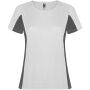 Shanghai Sport T-Shirt für Damen - weiss/dunkelblei - roly-S Shanghai Sport T-Shirt für Damen - weiss/dunkelblei - roly-S
