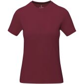 Nanaimo dames t-shirt met korte mouwen - Bordeaux rood - XL
