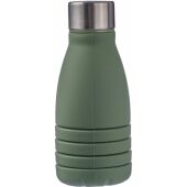 Siliconen opvouwbare drinkfles 550 ml Erin zwart