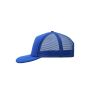 5 Panel Flat Peak Cap royal one size