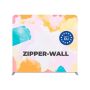 Zipper Wall Straight Basic 250 x 230 cm met Print
