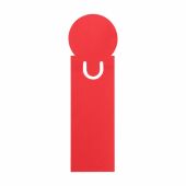Boekenlegger Clay | Karton - rood