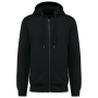 Ecologisch uniseks sweatvest met capuchon Black 4XL