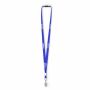 Polyester tubulaire keycord met metalen klem