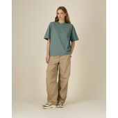 Asher - Boxy uniseks T-shirt van stevige stof - 3XL