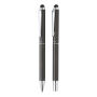 Swiss Peak deluxe pen set in PU etui, zwart