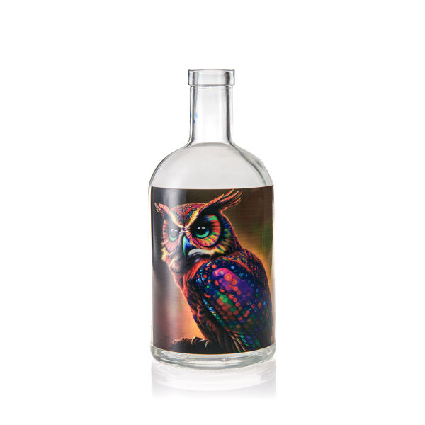 Nocturne glazen fles 70 cl – helder