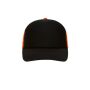 5 Panel Retro Mesh Cap black/neon-orange