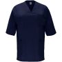 Panacea Kurzärmeliges Arbeitshemd, 160 g/m2, unisex - marineblau - S